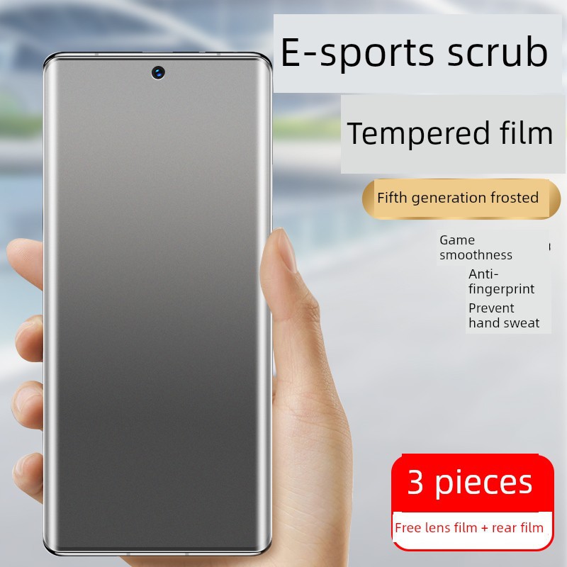 Suitable for Oppoa5Pro Tempered Film A5Pro Frosted Film Uv Full Glue New Curved Oppo Mobile Phone Film Full Screen Anti