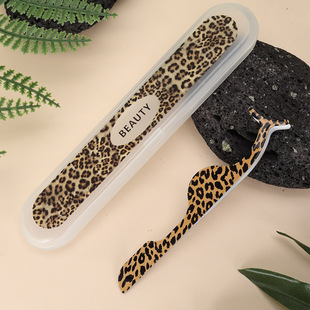 Cross-border New Hippocampus Eyelash Curler False Eyelash Auxiliary Grafting Eyelash Beauty Makeup Tool Elbow Tweezers Eyelash Curler