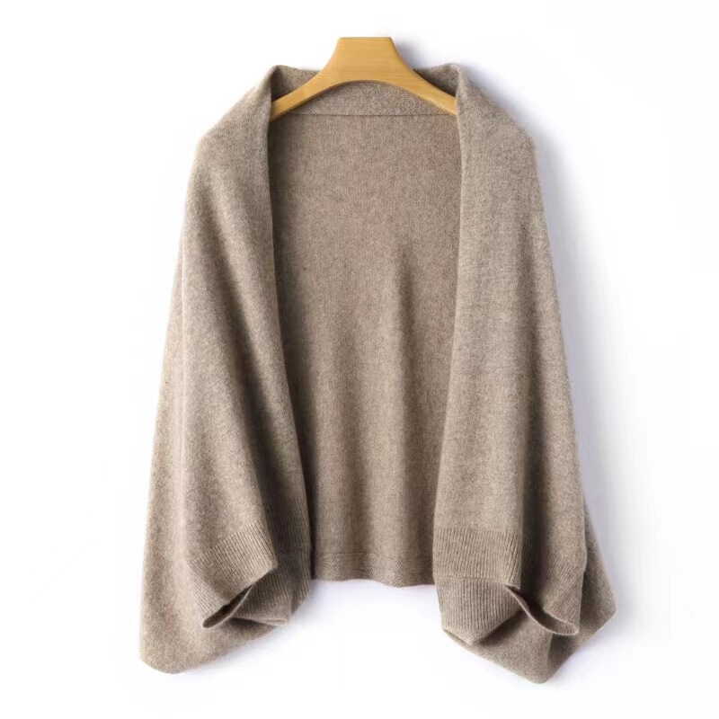 Pure Wool Shawl, Soft Scarf, Spring, Autumn and Winter New Style, Small Waistcoat, Knitted Shoulder Pads, Loose, Large Size, Slimming Look Pure Wool Shawl, Soft Scarf, Spring, Autumn and Winter New Style, Small Waistcoat, Knitted Shoulder Pads, Loose, Large Size, Slimming Look