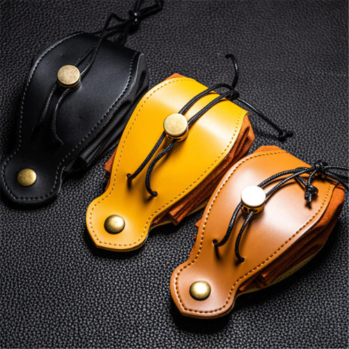 Dice storage bag leather drawstring pouch board game accessories dice tray folding game bag