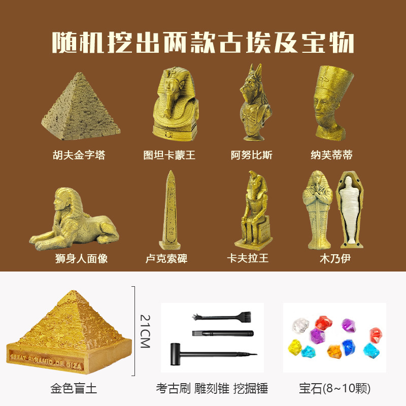 サムスンの山の考古学の発掘のおもちゃの文創の国家の博物館の旅行の記念品の考古学のブラインドの箱のおもちゃの贈り物|undefined