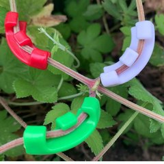Plant Clamp Bending Tool for Low-Pressure Training of Flowering Vine Branches and Twigs, 90-Degree Plant Stem Trainer, Growth Clip