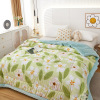 The new type A machine washable cotton bean quilt student spring and autumn quilt skin-friendly cotton bean quilt thick winter quilt soybean quilt