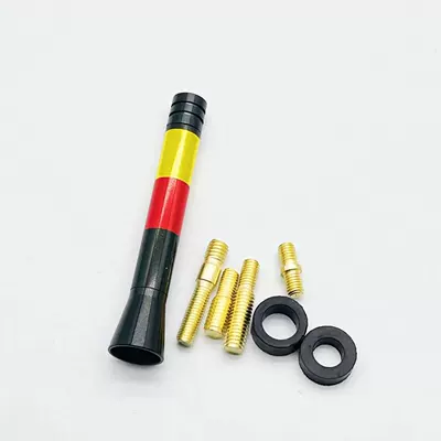vehicle antenna: Carbon Fiber Antenna Car - 77cm-rice-flag-germany