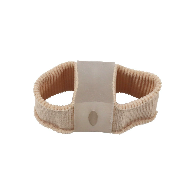 Bringing the holes of the toe adhesive tube thumb over the large footbone heavy toe fibrous double -hole two -hole sleeve
