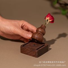 【在庫あり即発送】ロゴデザイン、越境人気商品、プチギフト、ディフューザー、木製ひょうたん、車載、ホームデコレーション、フラワーアレンジメント