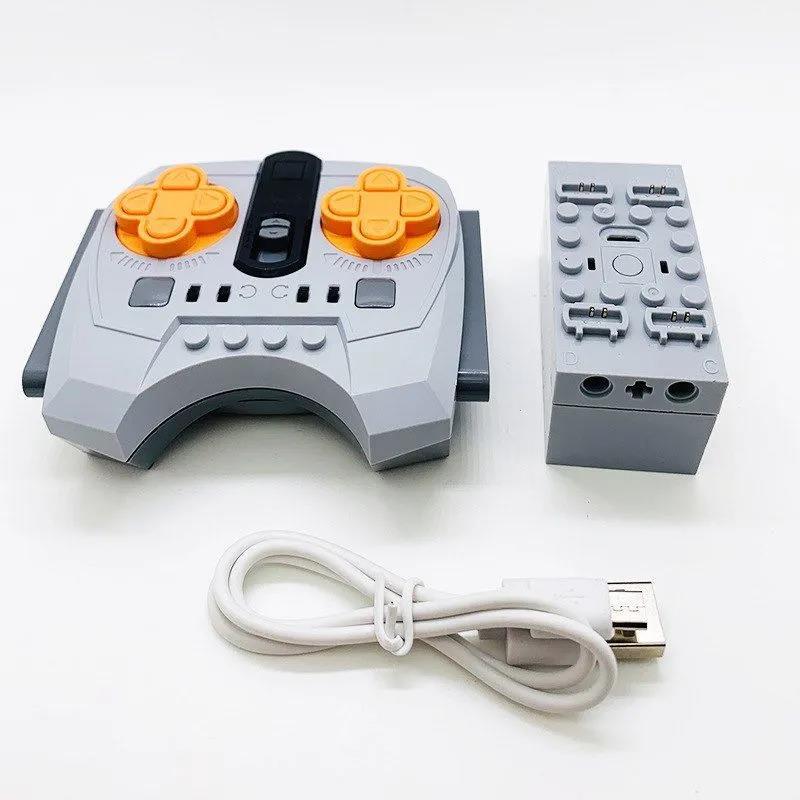 Compatible con LEGO ev3 ladrillos de juguete servo motor Power set caja de la batería del motor dirección piezas