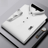 (Трансграничная торговля), цветная летняя дышащая универсальная футболка polo, короткий рукав