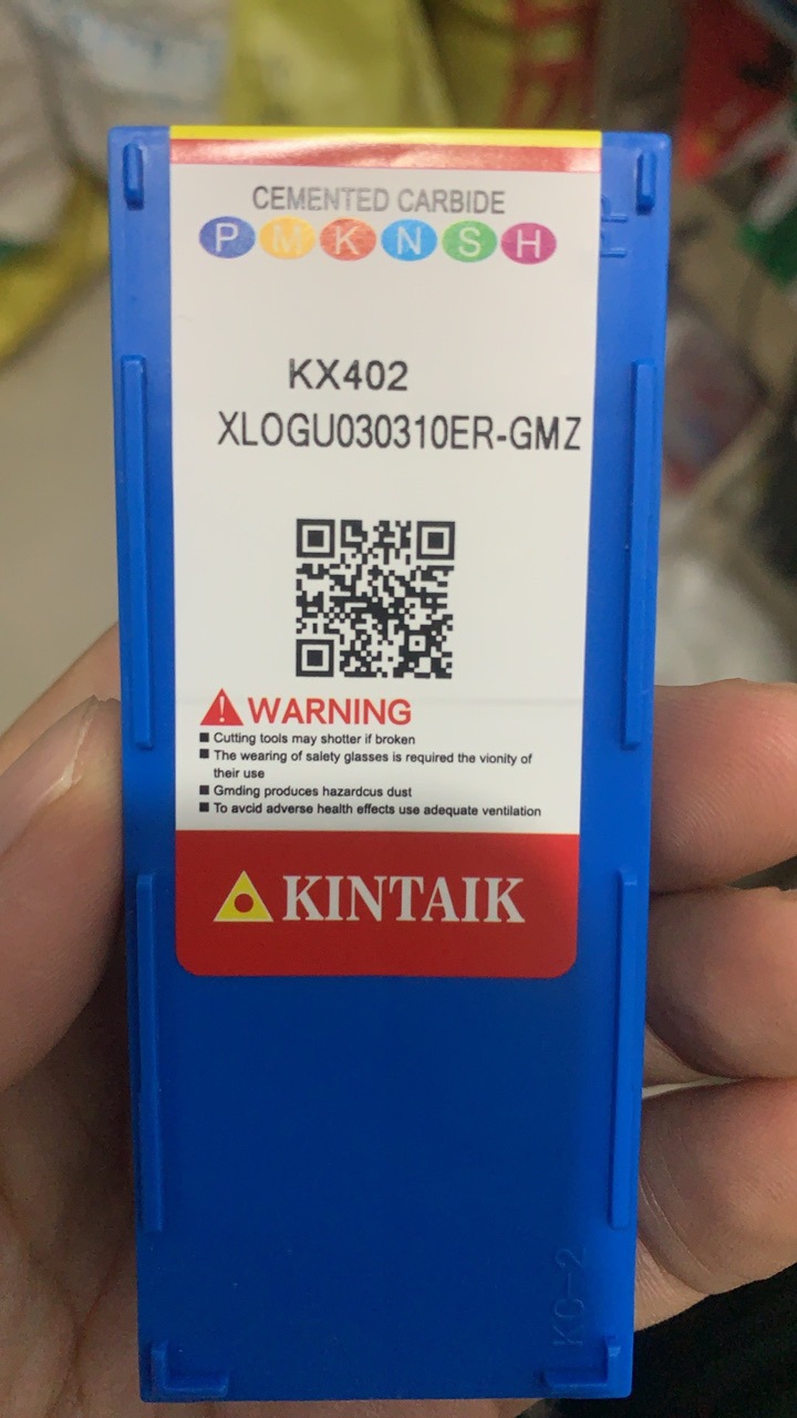 XLOGU030310ER-GMZ KX402七彩色涂层高精密高硬度模具铣刀片