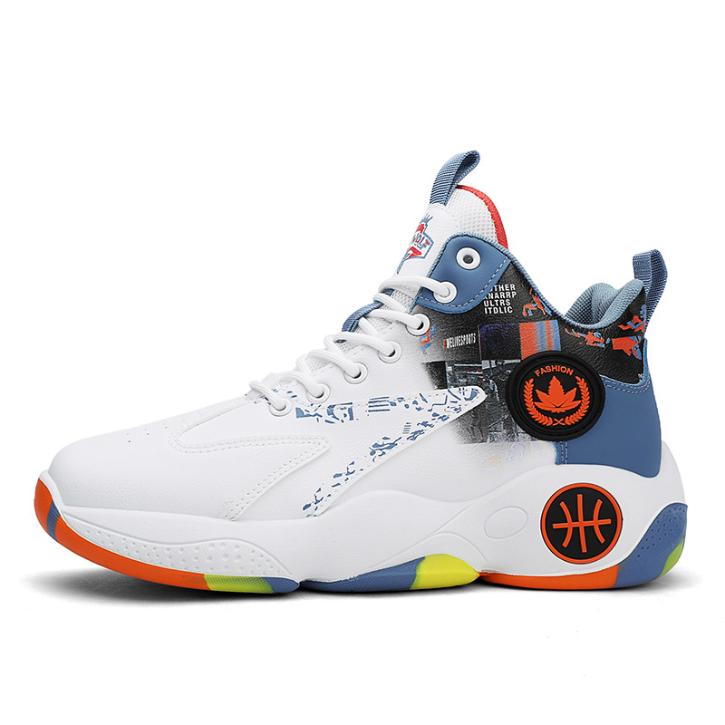 Baloncesto Zapatos de hombre primavera y verano nuevos zapatos deportivos de moda para hombres zapatos de fondo grueso para estudiantes deportivos zapatos casuales para jóvenes