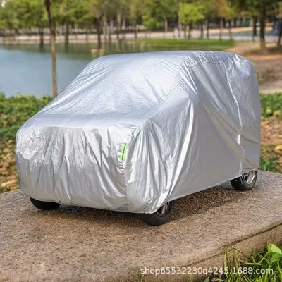 Thickened Rainproof, Sunproof and Waterproof – Elektromobil üçün ön şüşə çətiri (günlük)