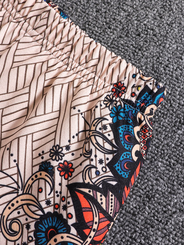 Cross-border exclusively for children's wear, boys 'summer short-sleeved suit, fashionable casual sports shorts, children's China style T-shirt trend