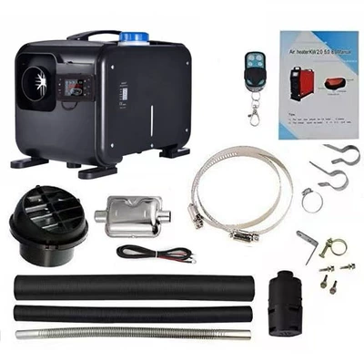 Automotive air conditioning | diesel heater 24v universal - black-horizontal-1-hole-plastic-12v24v220v-universal-voltage