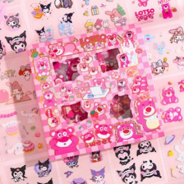 Jiugongge a prueba de polvo cajón caja de almacenamiento de escritorio papelería joyería cosméticos caja de almacenamiento de seis rejilla al por mayor