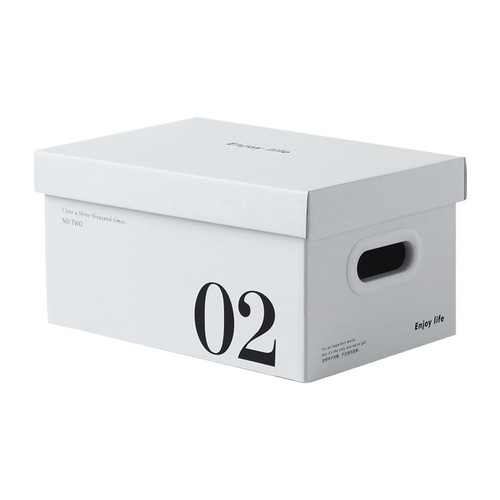 Simple and Minimalist Paper Storage Box, Large Capacity Dormitory Student Organizer Box, Storage Box, Toy Storage Box, Paper Carton