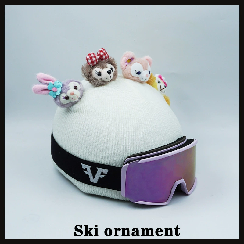 Sanrio, кукла, шлем, аксессуар, универсальные лыжные украшения