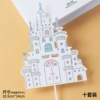 Silver double-layer castle, new collection, 10 pieces