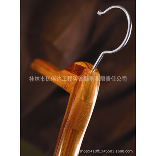 Hotel and Home High-End Environmentally Friendly Bamboo Clothes Hangers Wholesale Clothes Hangers Wholesale Can Print Logo