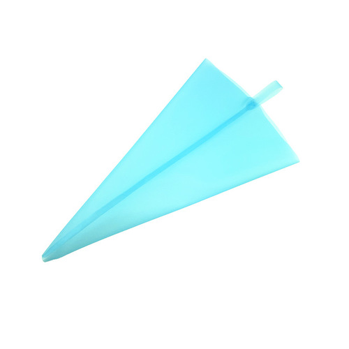 Silicone decorating bags wholesale 10 inches 12 inches 14 inches 16 inches blue baking non-slip tpu cream bag baking tools