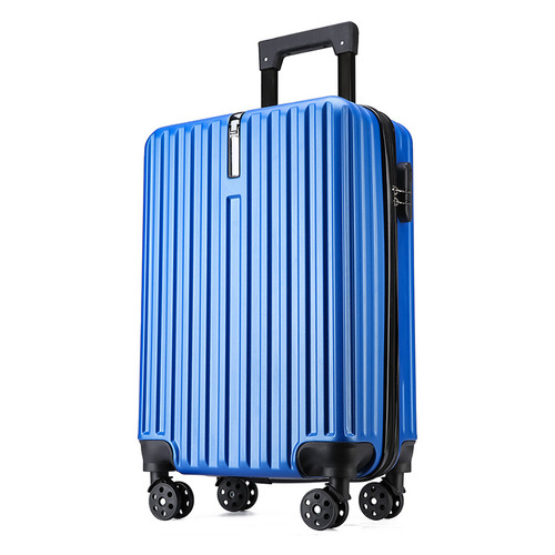 20-inch solid-color large-capacity suitcase with swivel wheels, combination lock, pull handle, business trip travel carry-on case