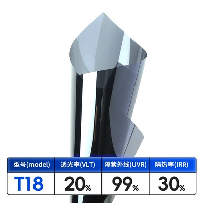 Cross-border supply of car window tint, Automotive Film - width-152m30m-t18-side-rear-guard