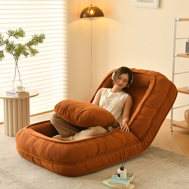 人類狗窩懶人沙發可睡可躺家居網紅臥室榻榻米可摺疊單人小沙發床