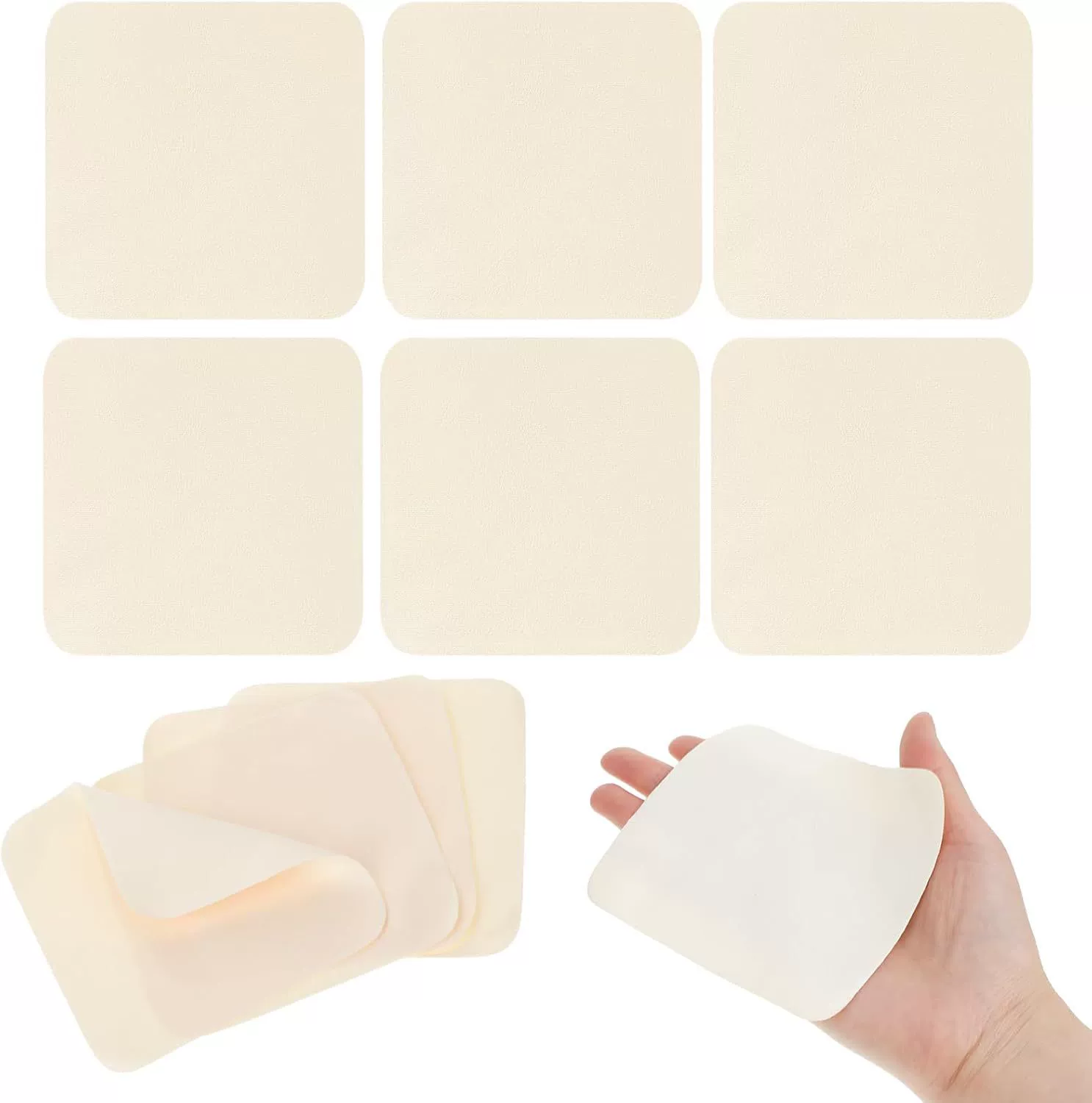 Chamois Cloths Керамическая пластическая ткань Чистка для салфетки для салфетки из микрофибры острова шелк замши
