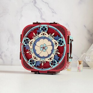 �羳��Ʒ3D���wƴ�Dľ��DIY���������~���Ʒ������ƴ�b�Y��