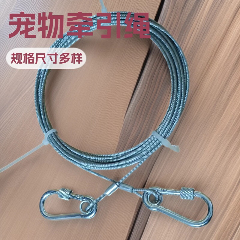 201 Dog Leash Clothesline with Carabiner Led Light Decoration Anti-Fall Safety Rope Safety Insurance Steel Wire Rope 201 Dog Leash Clothesline with Carabiner Led Light Decoration Anti-Fall Safety Rope Safety Insurance Steel Wire Rope