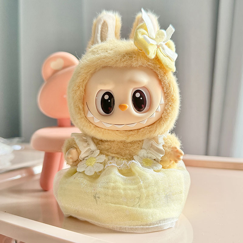 服のみ】第二世代ブラインドボックス ラブブ服 エポキシ樹脂製顔飾り ラブブ シットシットパーティーシリーズ ベビー服 可愛い|undefined