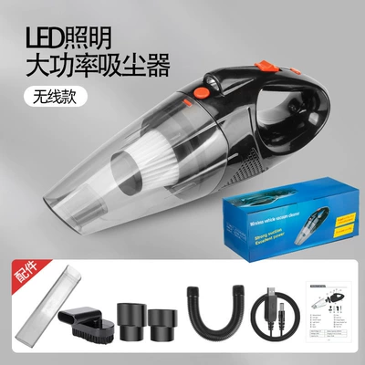 Car Vacuum Cleaner with Led Lighting, Tozsoranlar - wireless-usb-model-color-box