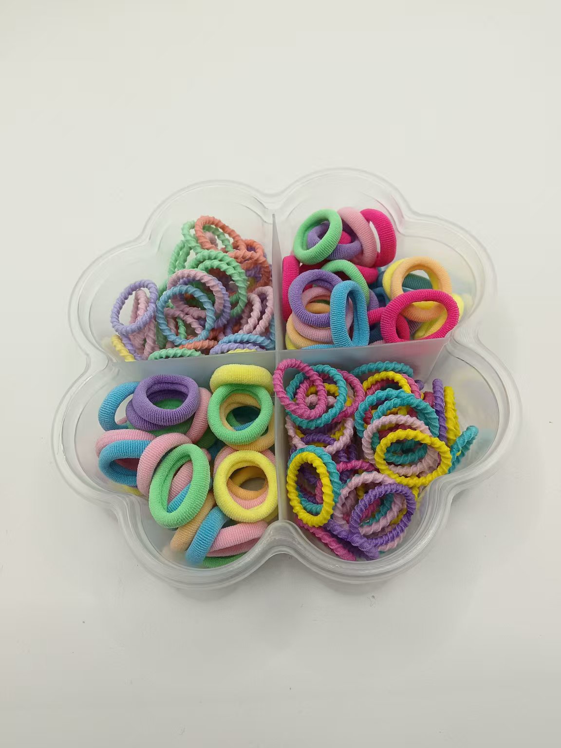 Venta directa de fábrica estilo explosivo anillo de toalla de color dulce princesa atar el cabello banda de goma alta elástico cuerda para el cabello accesorios para el cabello