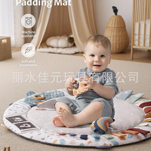 Cross-border Wooden Baby Triangle Fitness Rack Cloud Pendant Nordic Baby Bedroom Fitness Rack