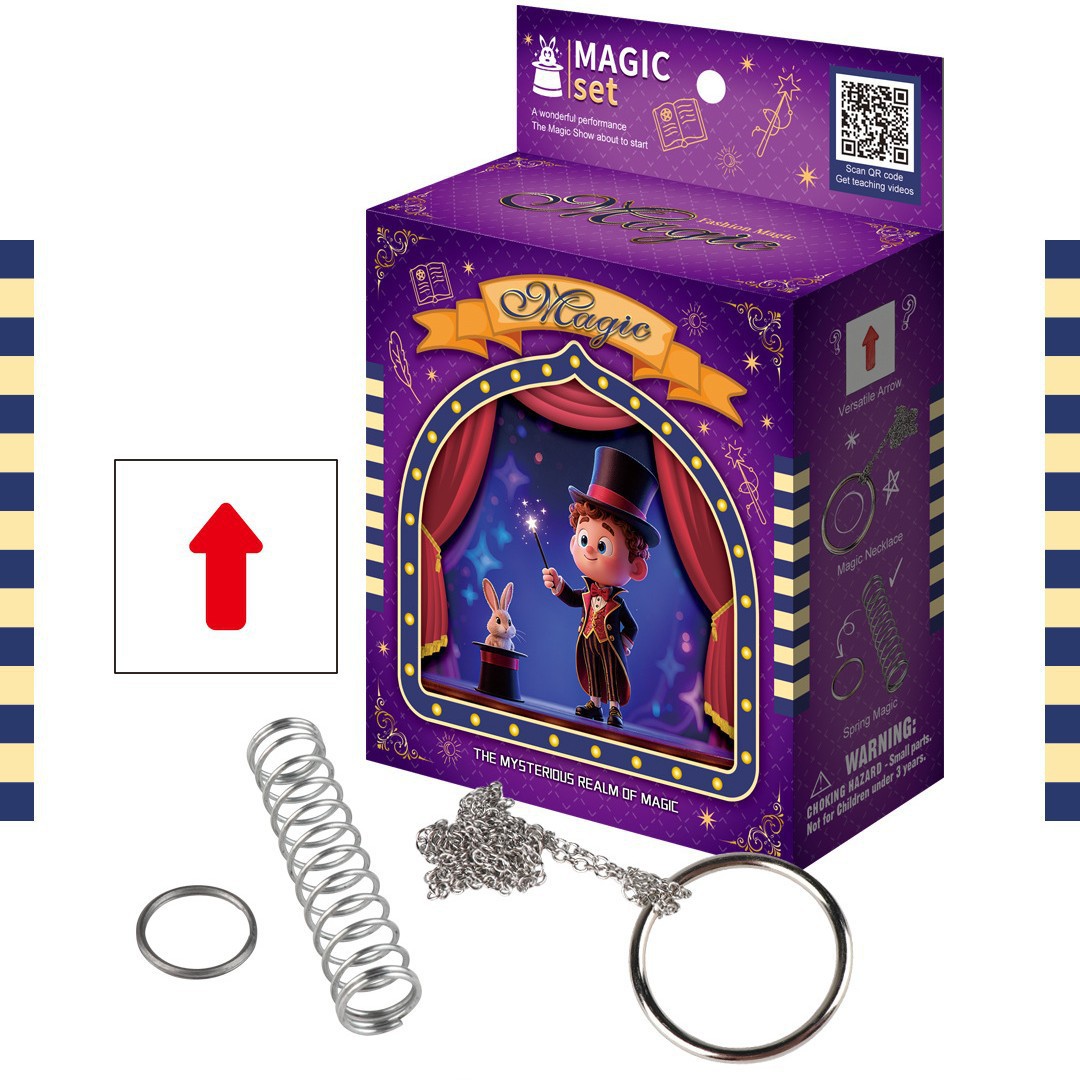 Puzzle infantil transfronterizo bolsillo mágico accesorios mágicos interacción padre-hijo cambio mágico caja de regalo image 5