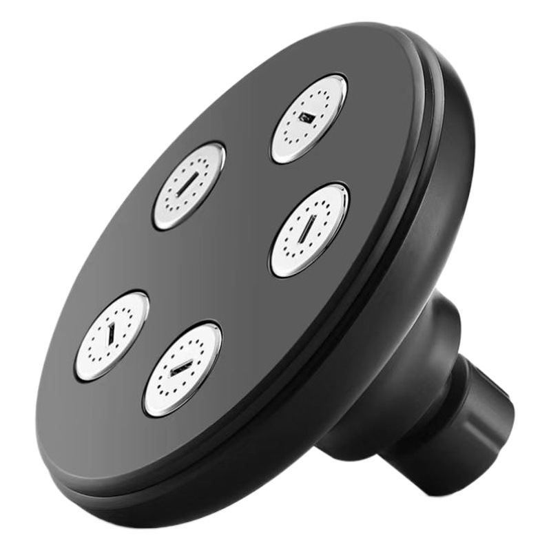 Ronda pequeña cintura presurizada ducha universal baño ducha baño grande agua superior rociador baño ducha cabeza traje