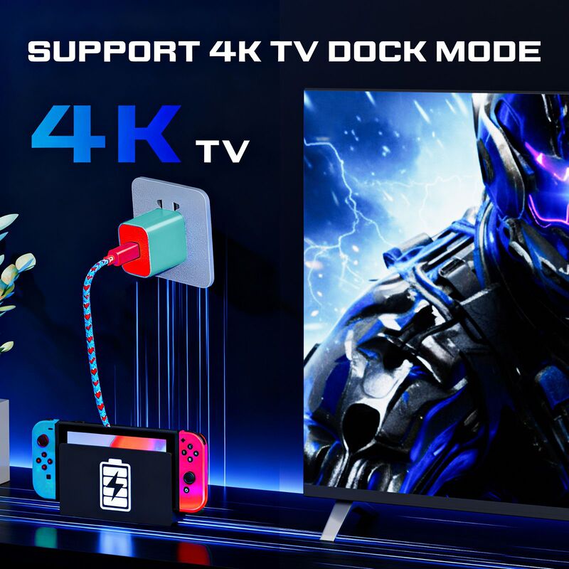 Suitable for Switch Power Adapter, Switch Fast Charging, Ns Charger, Switch Power Supply, Nintendo Power Supply