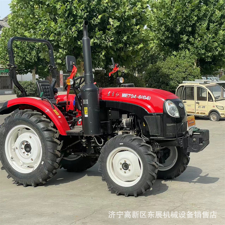 供应多用途四驱田园管理机 704东方红轮拖拉机 水旱田四轮拖拉机