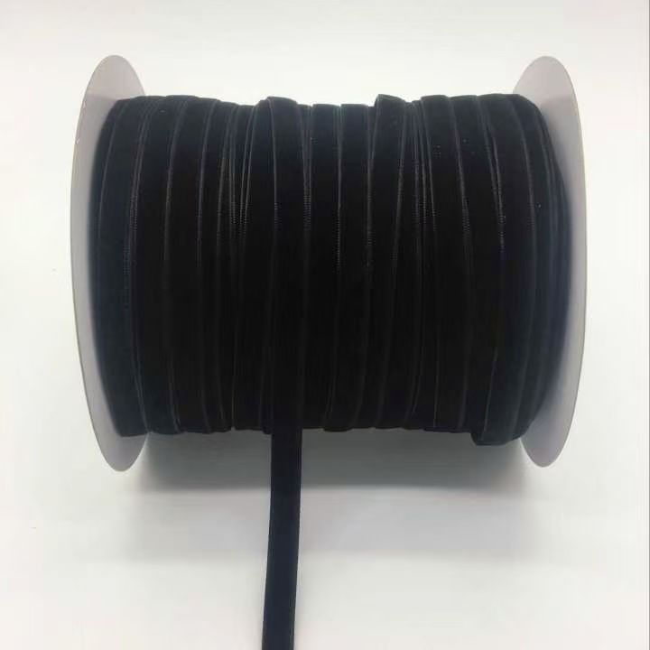 Negro * 200 yardas * 1 cm de ancho