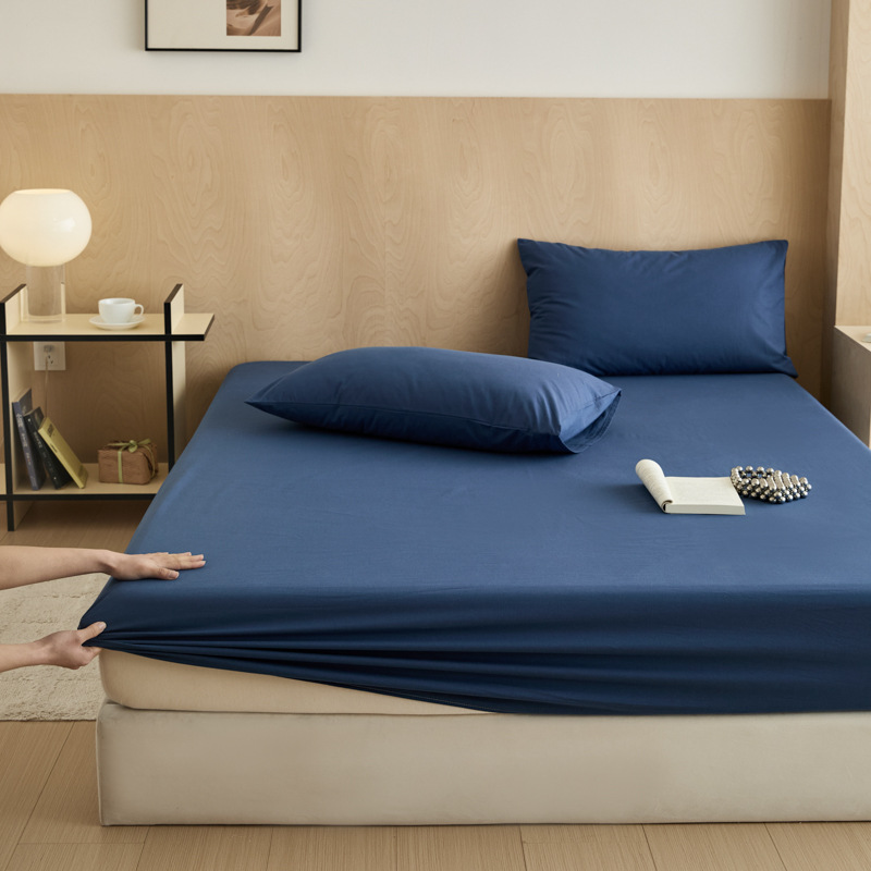 Sombrilla de cama de algodón puro pieza individual 100 algodón Simmons funda protectora de colchón todo incluido funda de cama funda de cama 2025 nuevo 3