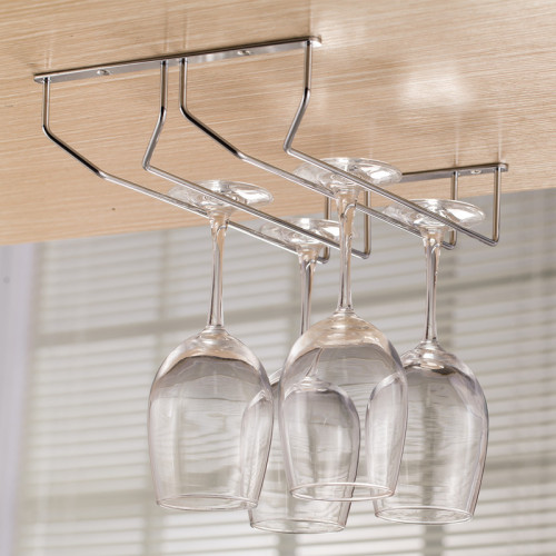 Cup holder manufacturer wholesale upside down wine cup holder creative hanging goblet holder bar hanging cup holder bar supplies