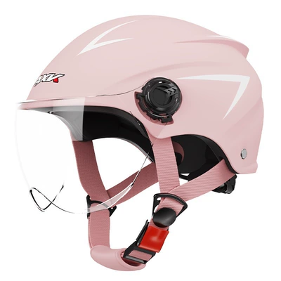 All-Season Safety Helmet, Motorcycle Safety Supplies - 3c-certification-dumb-powder-short-transparent-new-national-standard-class-a