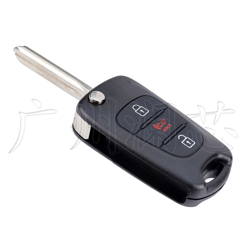 Suitable for Hyundai Kia K2 K 50% off Car Remote Control Key Replacement Shell with 3 Buttons. Pay Attention to the Key Blank and Buttons
