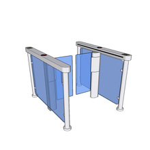 新款速通门写字楼闸机可根据客户要求设计通道宽度亚克力门速通门