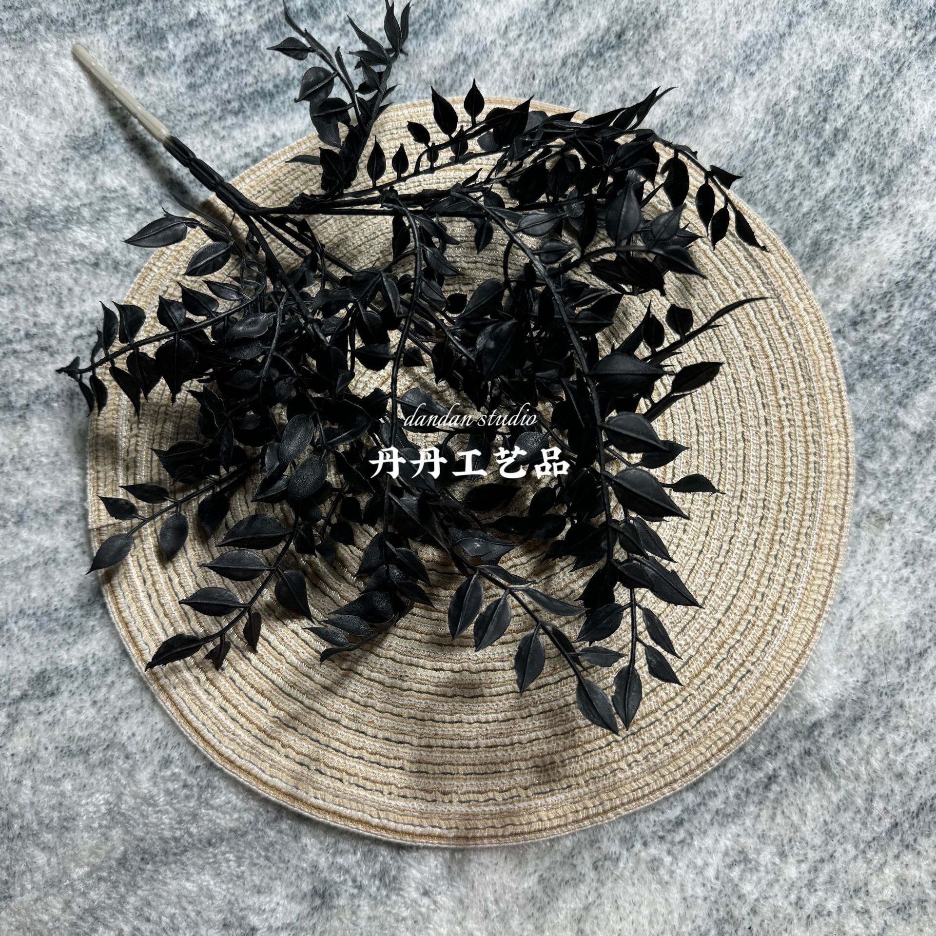 은잉어와 대머리 잎 다발