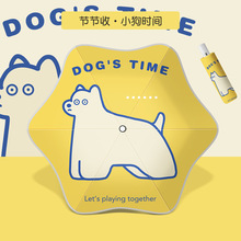 ✅折叠童伞节节收防爆防反弹儿童晴雨伞全自动折叠伞太阳伞儿童专