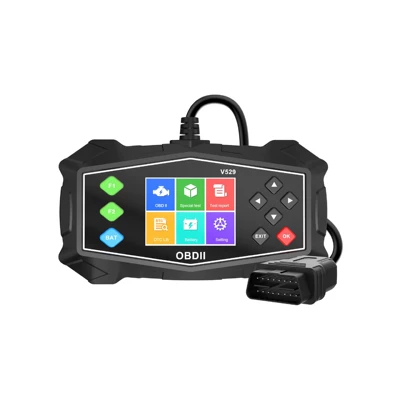 Car fault detector, carbon deposit detection, transmission diagnostic decoding instrument, fault diagnosis device, OBD small tablet (Avtomobil diaqnostika alətləri) - v529