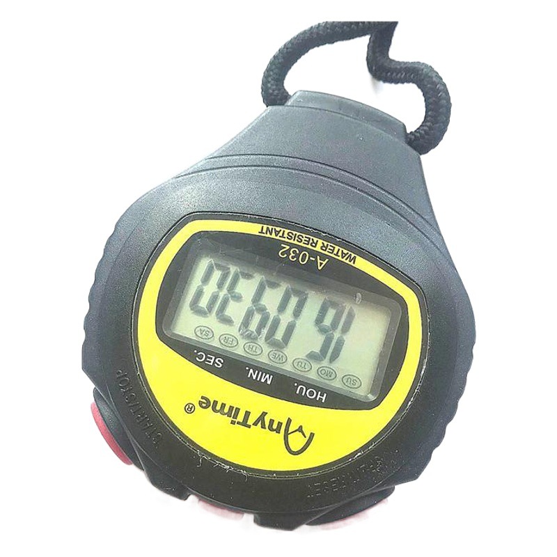 Multifunctional stopwatch sports fitness stopwatch timer student competition running track and field training referee stopwatch
