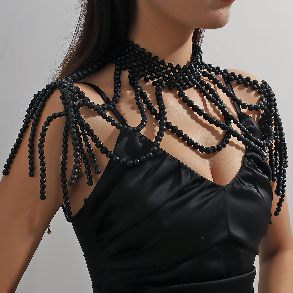 402g Weight Necklace Classification Alloy Chain Material 1 Piece Quantity Street Occasion Alloy Material Solid Color Pattern Women's Gender Plating Design Retro Style Retro Solid Color Alloy Wholesale Necklace 4