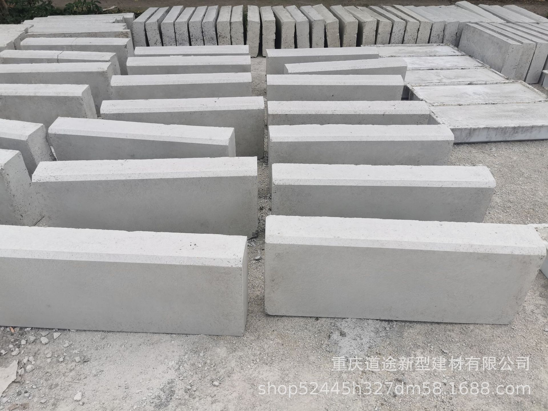 混凝土路缘石路沿石道牙厂家直供开槽路牙石