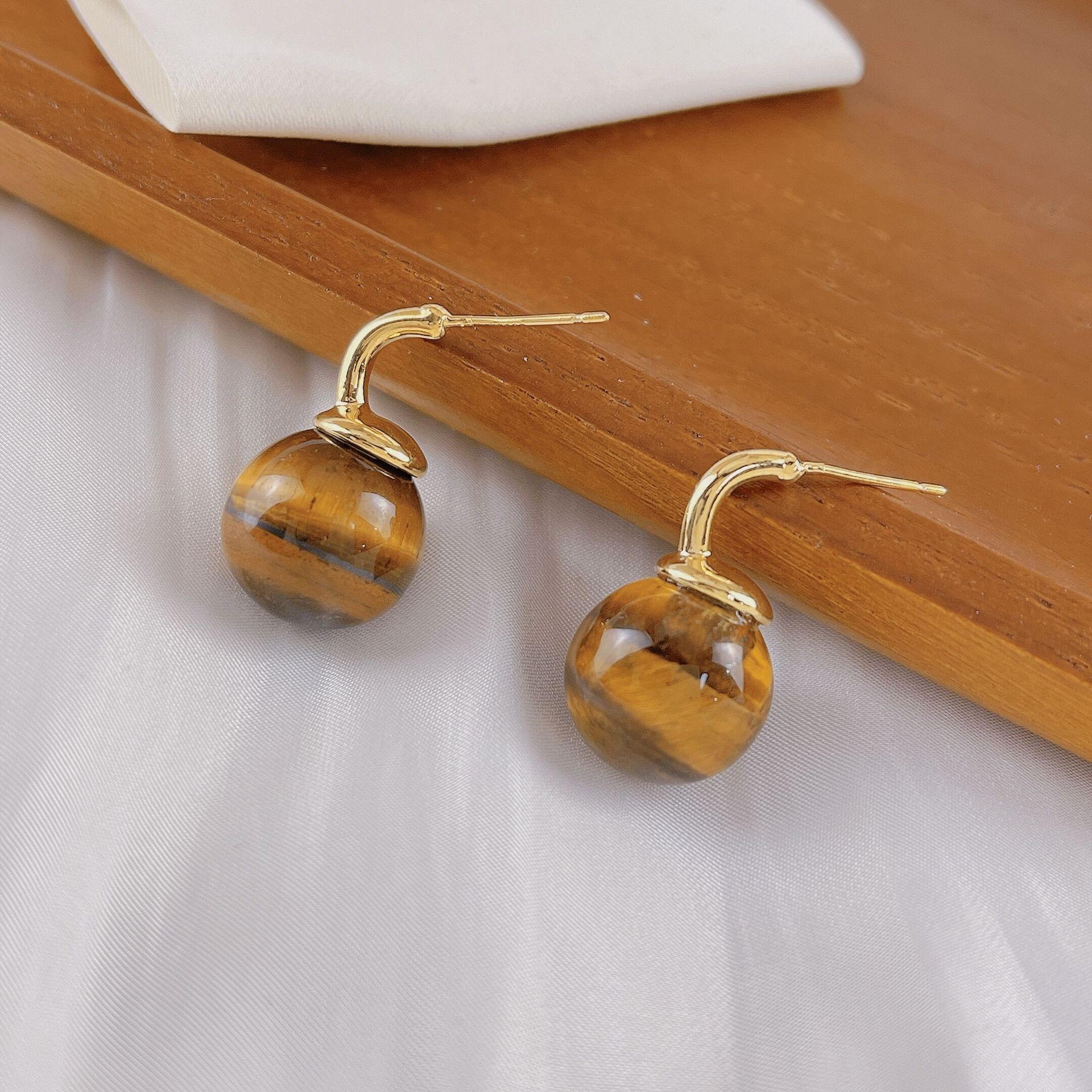 F7765B 호안석 귀걸이